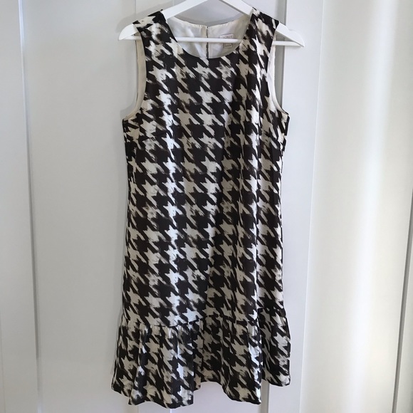 J.Crew houndstooth dress 6 $48 NWT - Picture 2 of 6